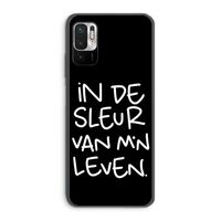 De Sleur: Xiaomi Redmi Note 10 5G Transparant Hoesje