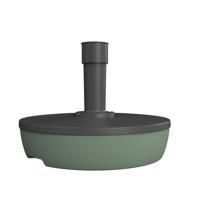 Parasolvoet Elegance - rond - olijfgroen - D49 cm - 20 liter - kunststof - vulbaar