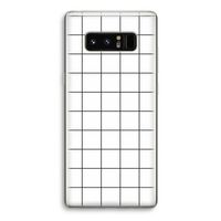 Rooster: Samsung Galaxy Note 8 Transparant Hoesje