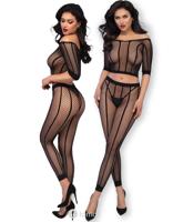 * CHILIROSE Zwarte Top & Legging, CR4647 * CHILIROSE Zwarte Top & Legging, CR4647