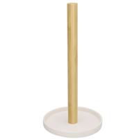 Keukenrolhouder - 32 cm - hout - houder voor keukenpapier/keukenrol