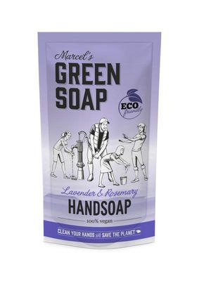 Handzeep lavendel & rozemarijn navul