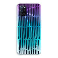 Moroccan stripes: Oppo A72 Transparant Hoesje