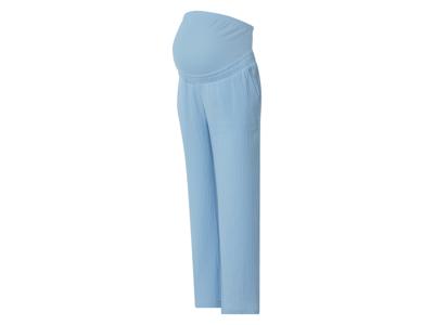esmara Mousseline zwangerschapsbroek (Blauw, L (44/46))
