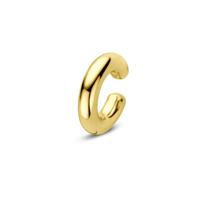 Verguld 925 zilveren ear cuff 17 mm - Geelgouden oormanchet
