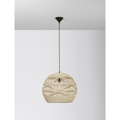 Lyora Rotan hanglampMarlo Ø 48,5cm bol - 9586502
