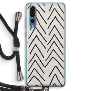 Marrakech Arrows: Huawei P20 Pro Transparant Hoesje met koord