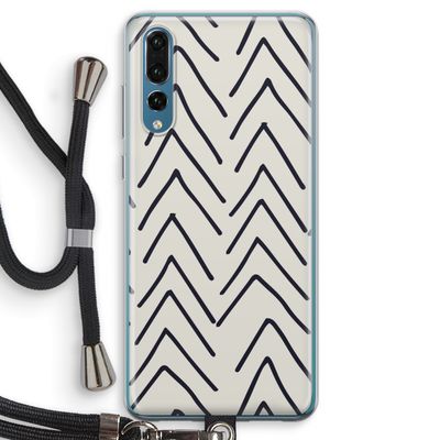 Marrakech Arrows: Huawei P20 Pro Transparant Hoesje met koord