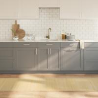 VidaXL Vloerkleed rechthoekig 70x400 cm bamboe lichtnaturel