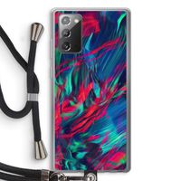 Pilgrims Of The Sea: Samsung Galaxy Note 20 / Note 20 5G Transparant Hoesje met koord