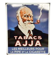 Tabacs Ajja Emaille Bord - 65 x 55 cm