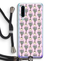 Boompje: Huawei P30 Transparant Hoesje met koord