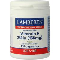 Lamberts Vitamine E 250IE natuurlijk