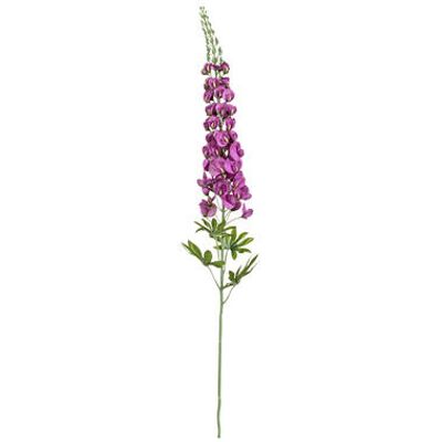 Kunstbloem Lupine Spray - paars - 84 cm - Leen Bakker