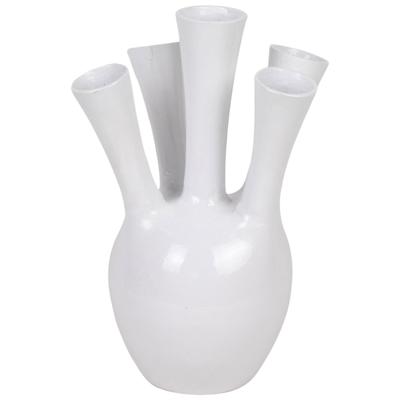Aluminium Tuitvaas Wit 38cm