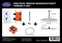 One-Pack Inbouw-Regendoucheset Verona-P-200
