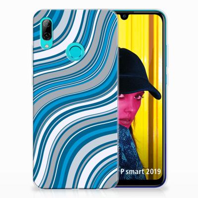 Huawei P Smart 2019 | TPU bumper | Waves Blue