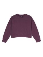 Dkny Kids sweat en coton à logo imprimé - Violet