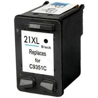 Huismerk HP 21XL cartridge zwart