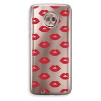 Lips: Motorola Moto G6 Transparant Hoesje