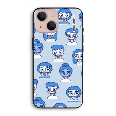 Gezichtjes: iPhone 13 mini Biologisch afbreekbaar hoesje