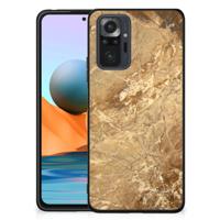 Xiaomi Redmi Note 10 Pro Marmeren Print Telefoonhoesje Marmer Creme