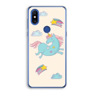 Vliegende eenhoorn: Xiaomi Mi Mix 3 Transparant Hoesje