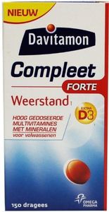 Compleet weerstand hoog gedoseerd