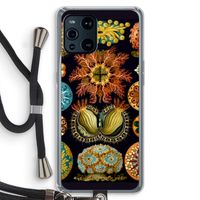 Haeckel Ascidiae: Oppo Find X3 Transparant Hoesje met koord