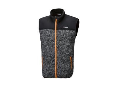 PARKSIDE Heren fleece bodywarmer (Zwart, XXL)