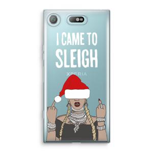 Came To Sleigh: Sony Xperia XZ1 Compact Transparant Hoesje