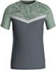 JAKO 6124 T-Shirt Iconic - Anthra Light/Mintgroen/Zachtgrijs - XXL