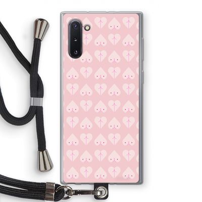 Ass 'n Titties: Samsung Galaxy Note 10 Transparant Hoesje met koord