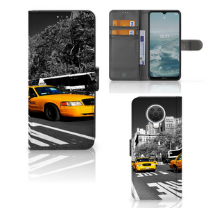 Nokia G10 | G20 Flip Cover New York Taxi