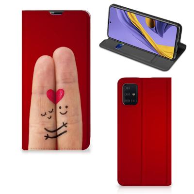 Samsung Galaxy A51 Hippe | Standcase | Liefde - Origineel Romantisch Cadeau