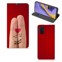 Samsung Galaxy A51 Hippe | Standcase | Liefde - Origineel Romantisch Cadeau