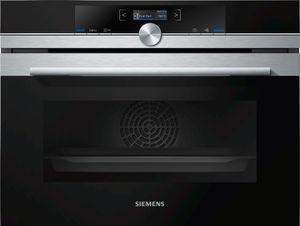 Siemens iQ700 CB634GBS3 oven Elektrische oven 47 l Zwart, Roestvrijstaal A+