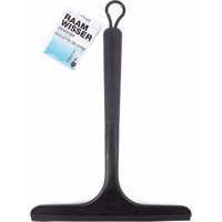 Raamwisser - kunststof - zwart - met ophang lus - 28 cm