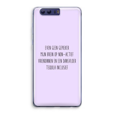 Tequila: Honor 9 Transparant Hoesje