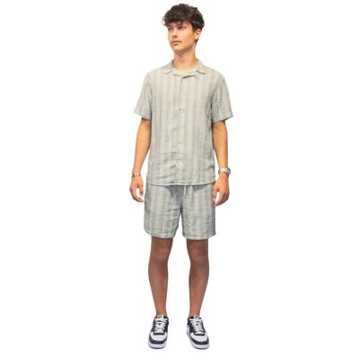 Solid Liam Stripe Casual Short Heren S