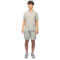 Solid Liam Stripe Casual Short Heren M