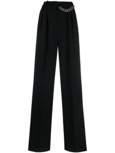 Barbara Bui pantalon ample à détail de chaîne - Noir