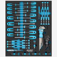 HAZET Schroevendraaierset 163D-6/53 - Binnen-zeskant-profiel, Binnen-TORX®-profiel, Kruiskop profiel PH, Pozidriv-profiel PZ, Sleufprofiel - 53-delig