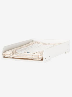 Speciale luiertafel voor commodes wit