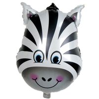 Dieren folieballon zebra 41 cm   -
