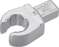 HAZET Insteek-ringsleutel · open 6612C-14 · 9 x 12 mm insteekvierkant massief · Buitentwaalfkant profiel · SW 14 mm HAZET Insteek-ringsleutel · open 6612C-14 · 9 x 12 mm insteekvierkant massief · Buitentwaalfkant profiel · SW 14 mm
