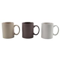 Koffiemok Ø8.2x9.8cm aarde 320ml 6st