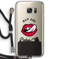 Badass Babes Club: Samsung Galaxy S7 Transparant Hoesje met koord