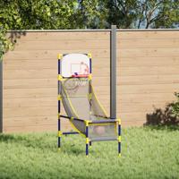 VidaXL Arcade basketbalset met bal en pomp 45x86x127 cm