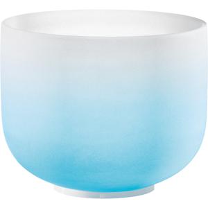 Meinl CSBC10G Crystal Singing Bowl Color-Frosted klankschaal toon G, keelchakra